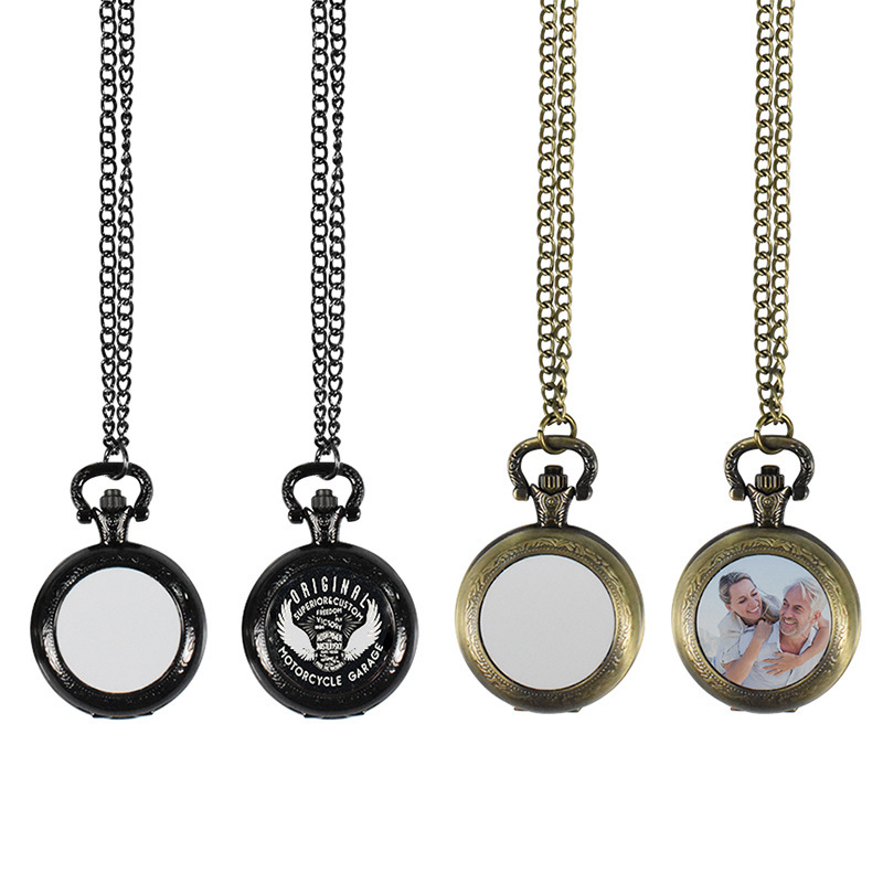 Jewelry Watches & Accessories - Custom Vintage Metal Pocket Watch Pendant