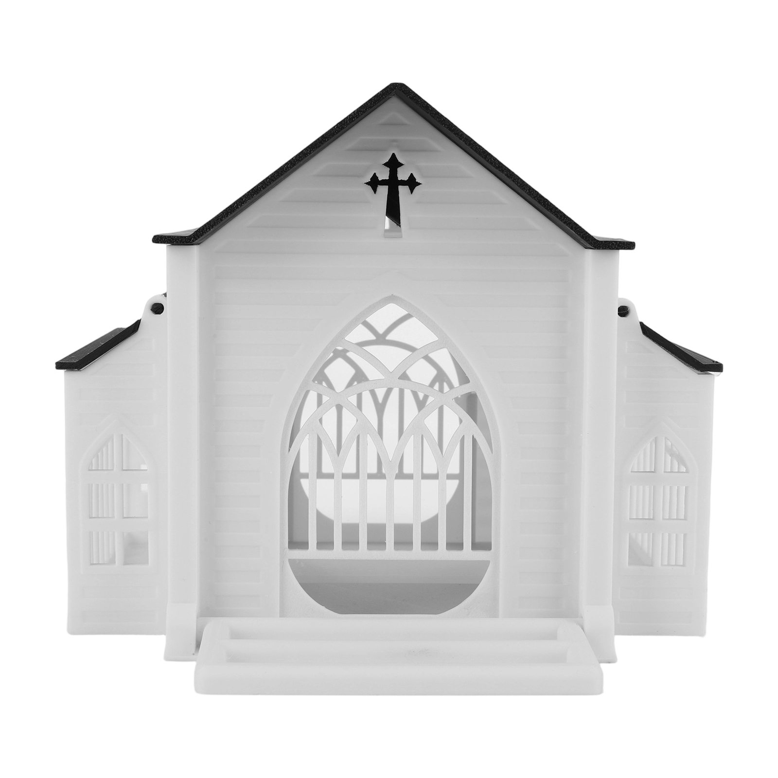 Watches & Jewelry Repair Center New York Reviews - Church-Shaped Metal Bird Feeder with Light