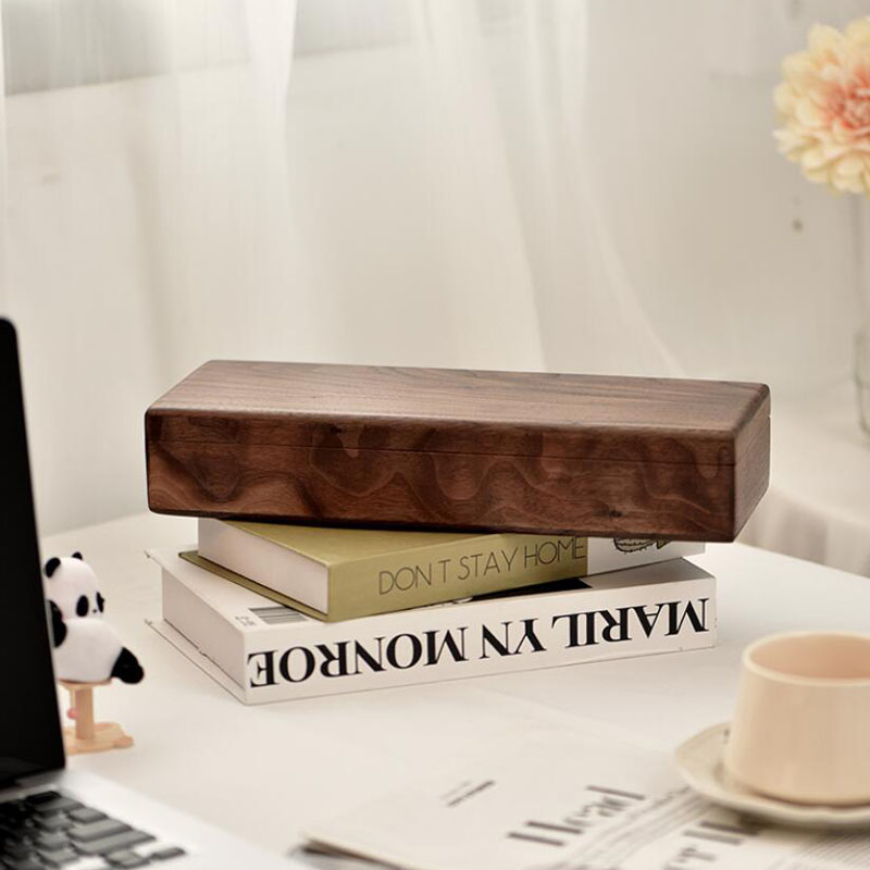 Watch Display Box - Black walnut high-end desktop storage box
