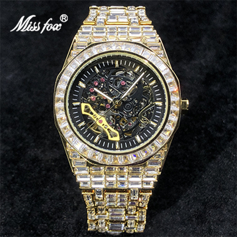 Jewelry And Watches Luxury Brand - Mechanical Mens Watches MISSFOX Brand Luxury