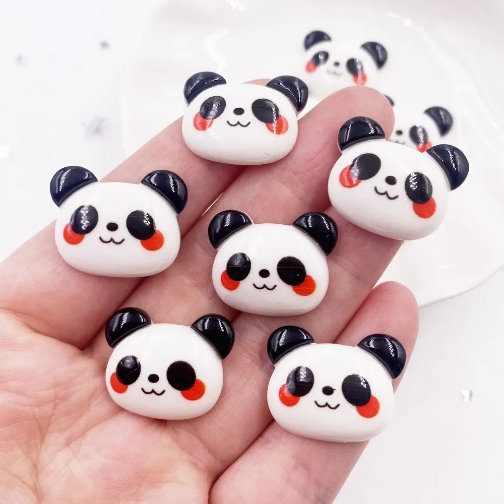 Paradise Jewelry & Watches Llc - 12PCS Kawaii Colorful Resin Black white