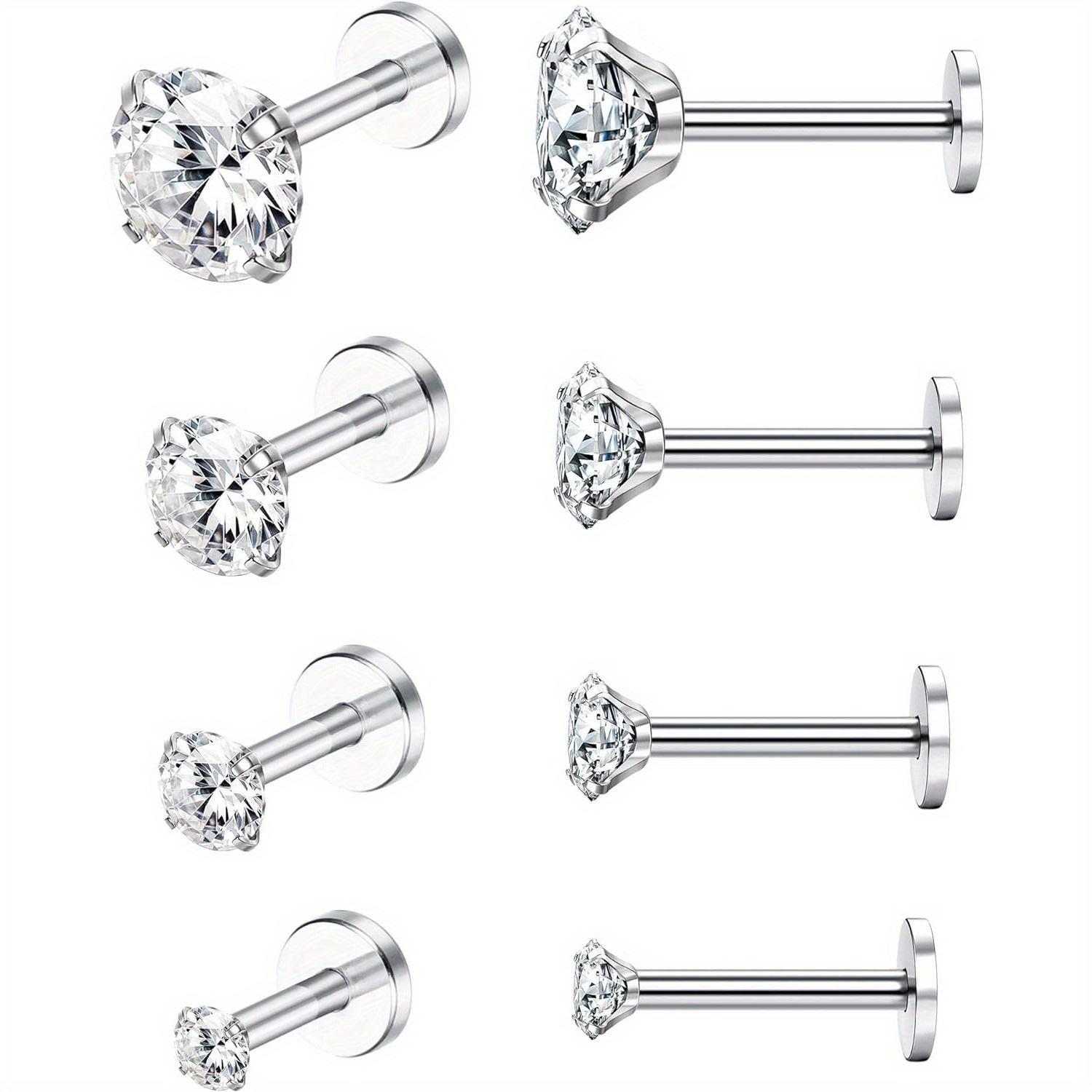 Drperfect Stainless Steel 16G  - огляд і ціна Opal Earrings Dangle