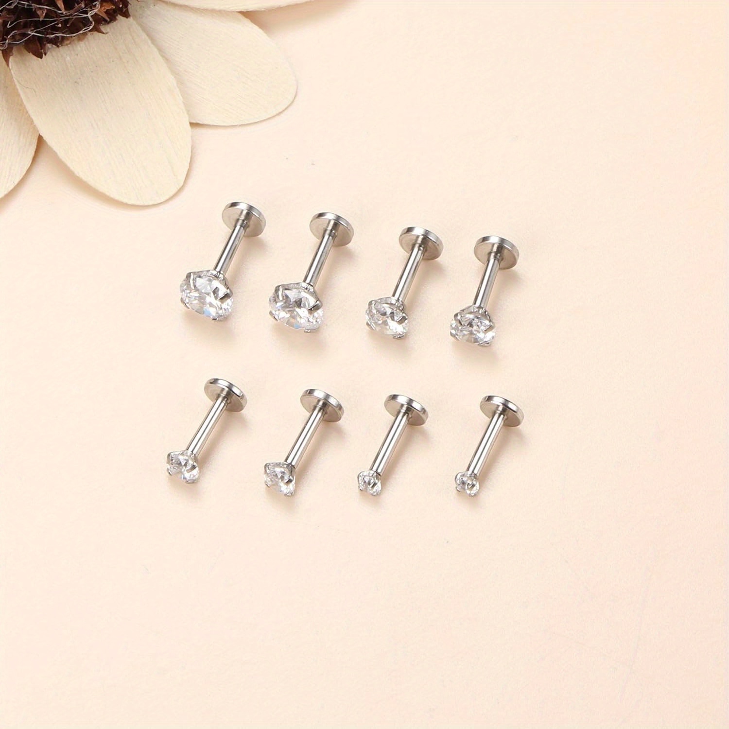 Drperfect Stainless Steel 16G  - огляд і ціна Opal Earrings Dangle