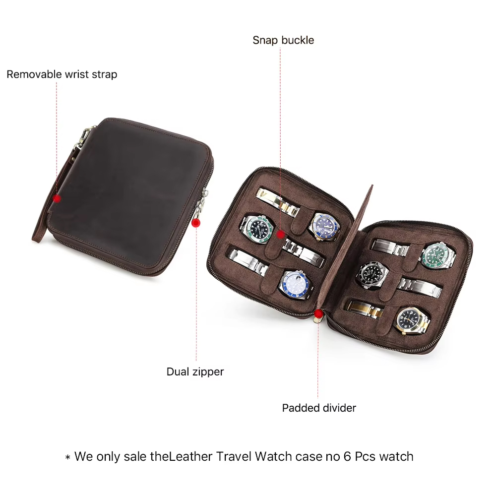 2/4/6 Slots Watch Storage Box  - огляд і ціна Watch Display Box
