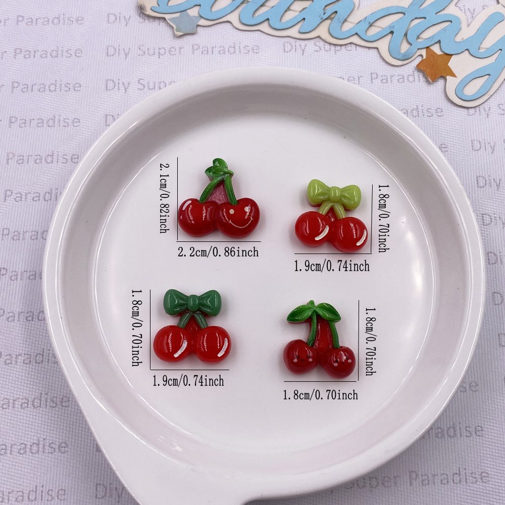 16pcs Colorful Kawaii Cartoon  - огляд і ціна Paradise Jewelry & Watches Llc