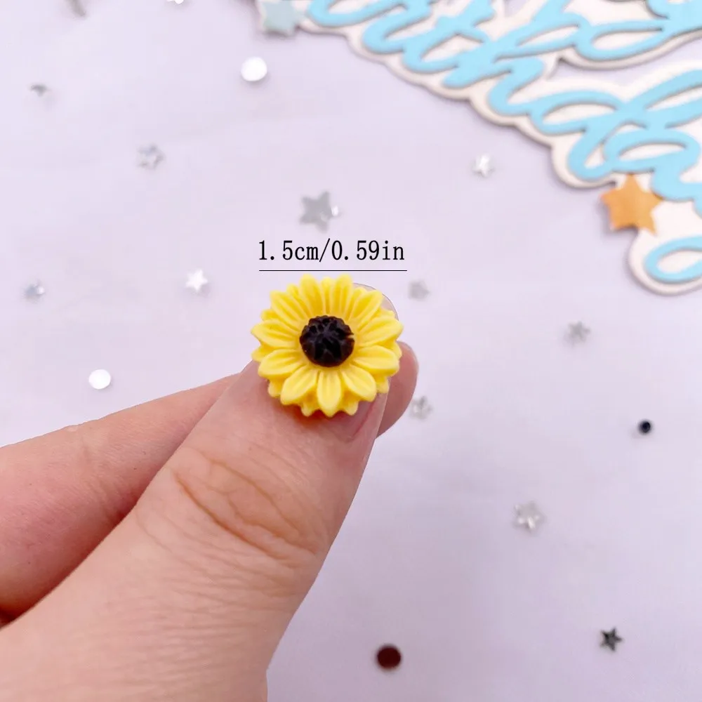 30Pcs Resin Colorful 15mm Sunf - огляд і ціна Paradise Jewelry & Watches Llc