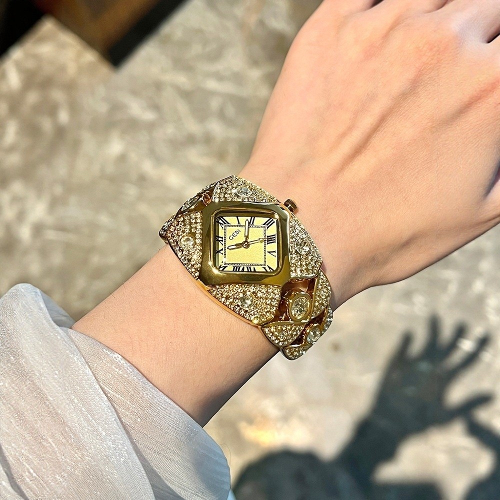 New Diamond Inlaid Bracelet Wa - огляд і ціна Jewelry And Watches Luxury Brand