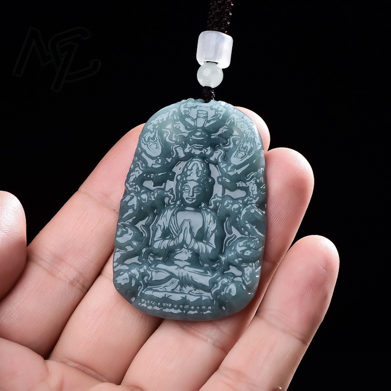 Real Natural Emerald Jade Blue - огляд і ціна Jewelry & Watches Bench