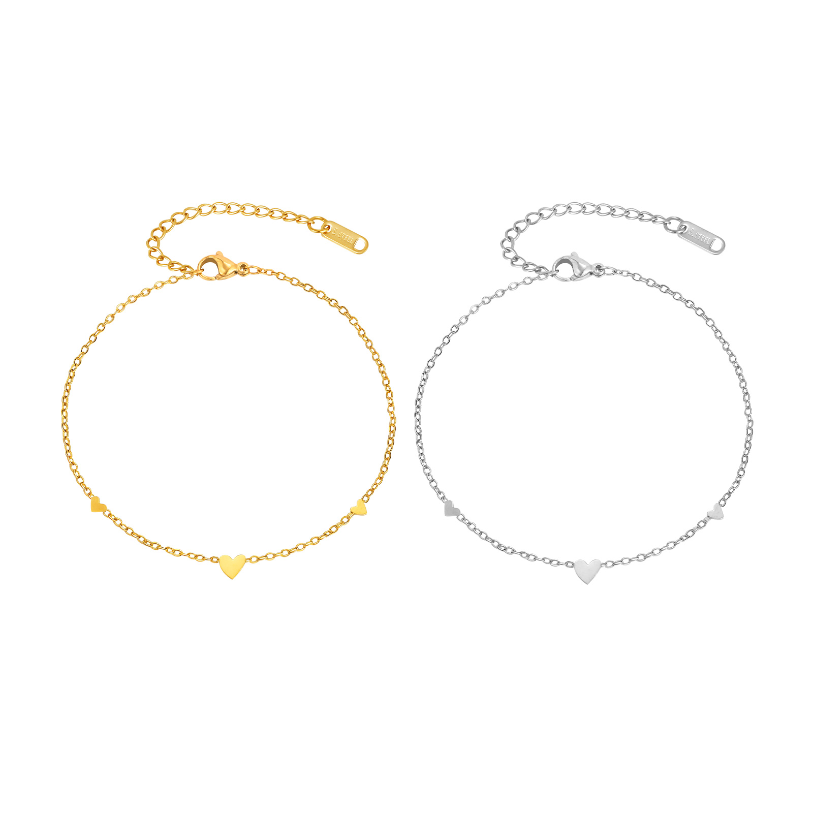 Stainless Steel Heart Anklets  - огляд і ціна Jc Jewelry & Watches Reviews