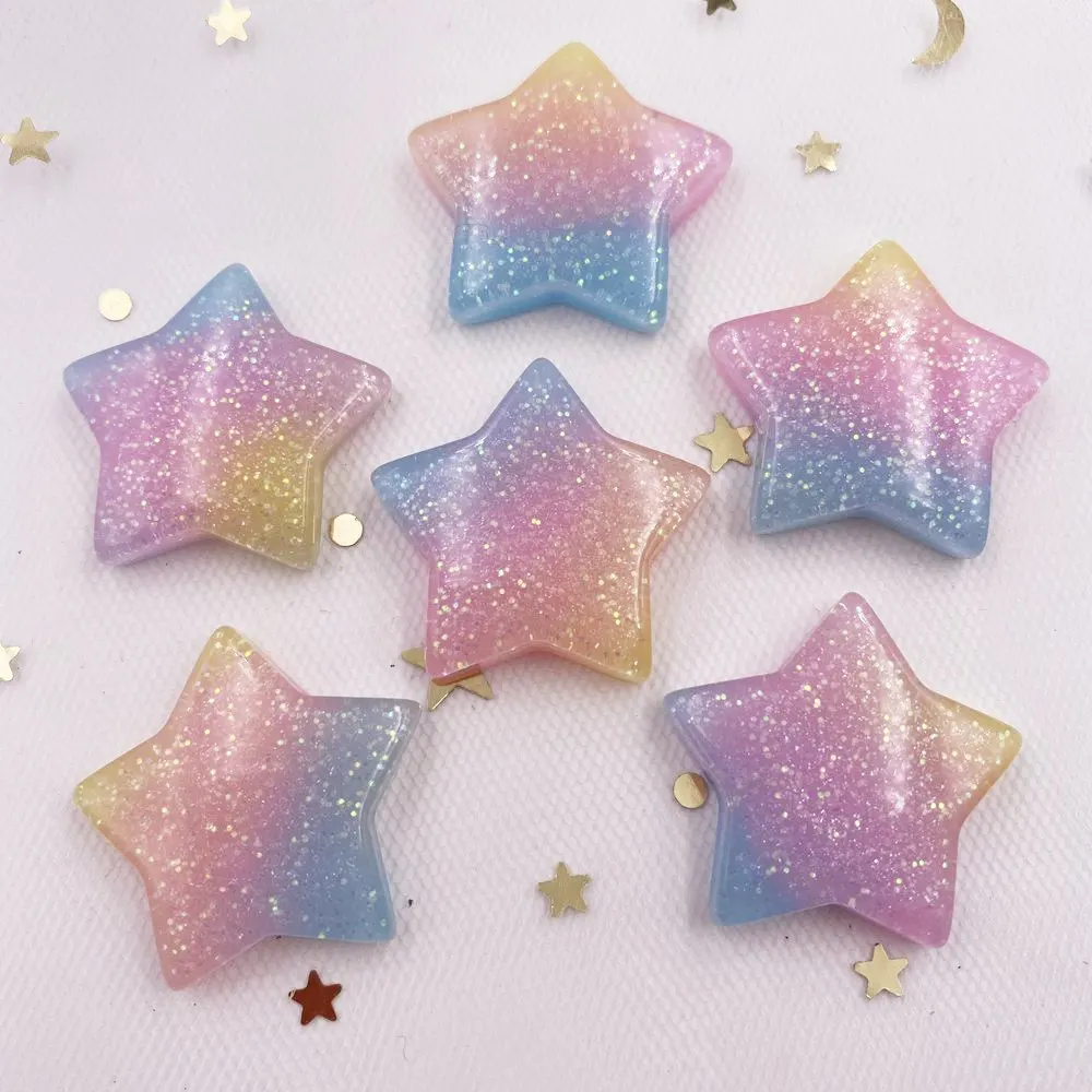 10PCS Glitter Kawaii Resin Col - огляд і ціна Paradise Jewelry & Watches Llc