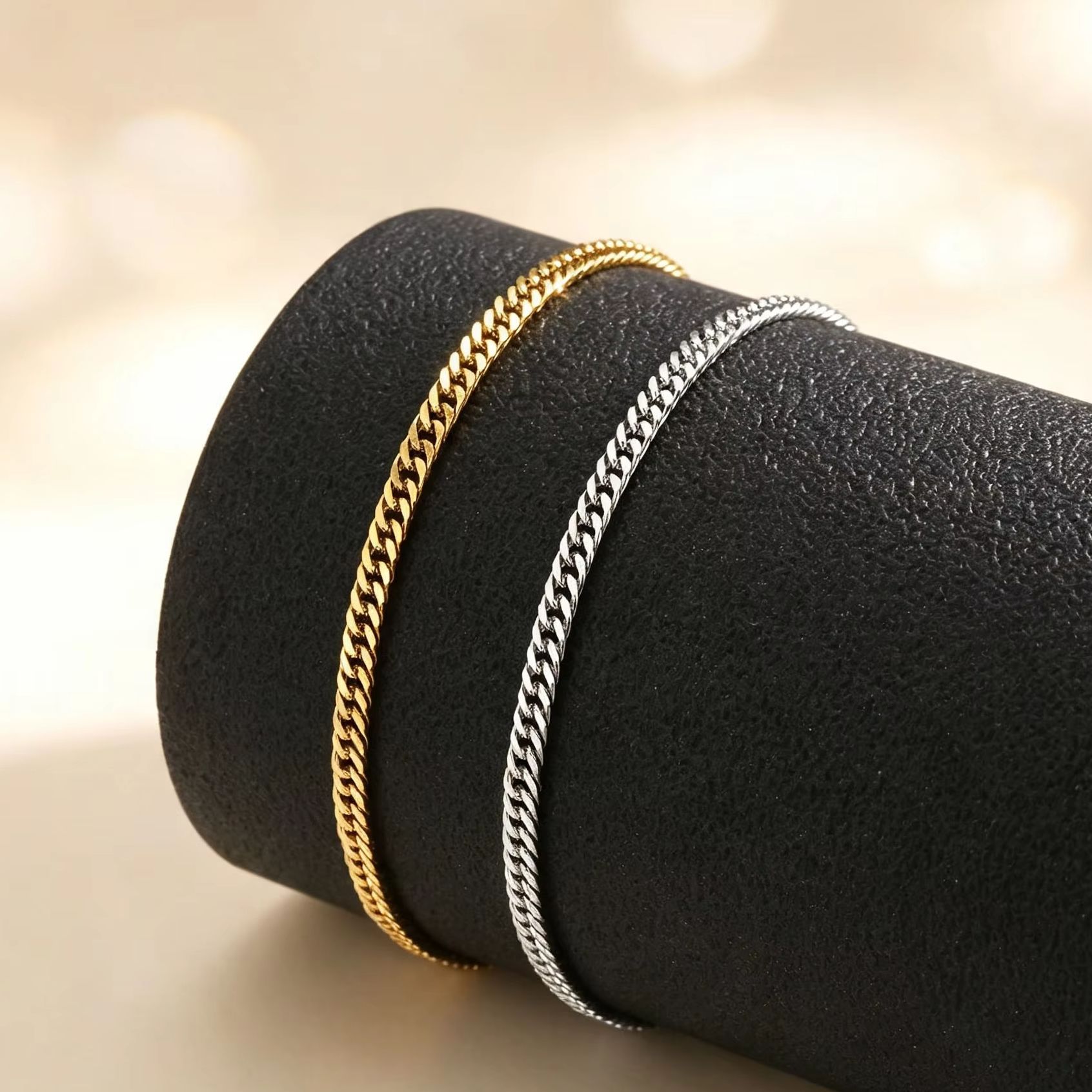 Thin Cuban Ankle Bracelet For  - огляд і ціна Jc Jewelry & Watches Reviews