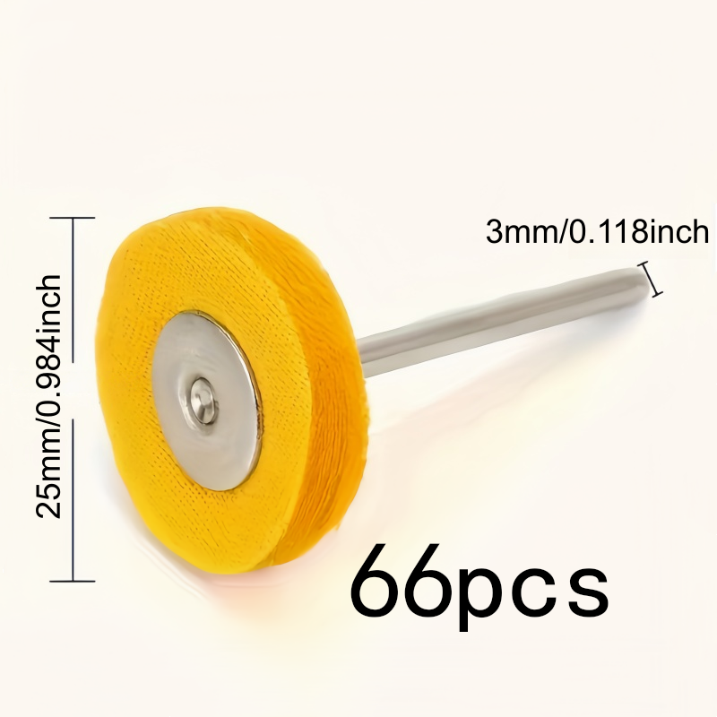 66Pcs 3mm Yellow Polishing Clo - огляд і ціна Jewelry Watches & Accessories