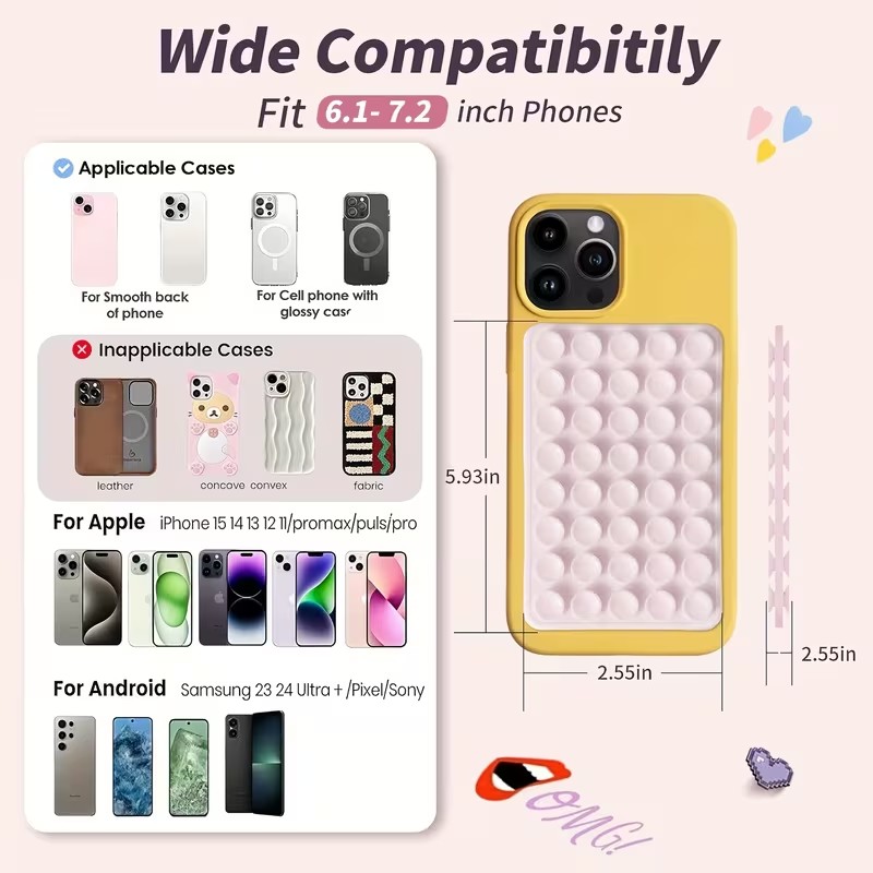 2-Pack Silicone Suction Phone  - огляд і ціна Watches & Jewelry Repair Center New York Reviews