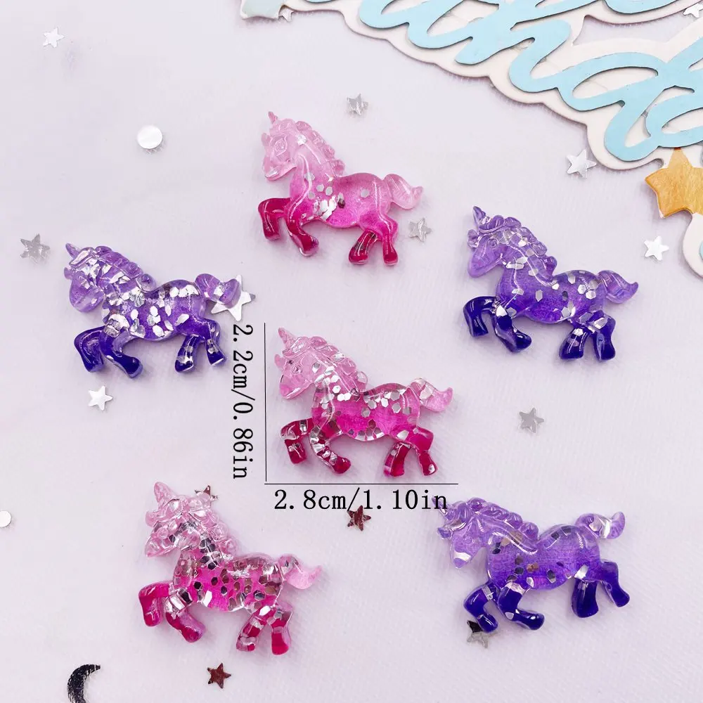 6PCS Colorful Resin Glitter 3D - огляд і ціна Paradise Jewelry & Watches Llc