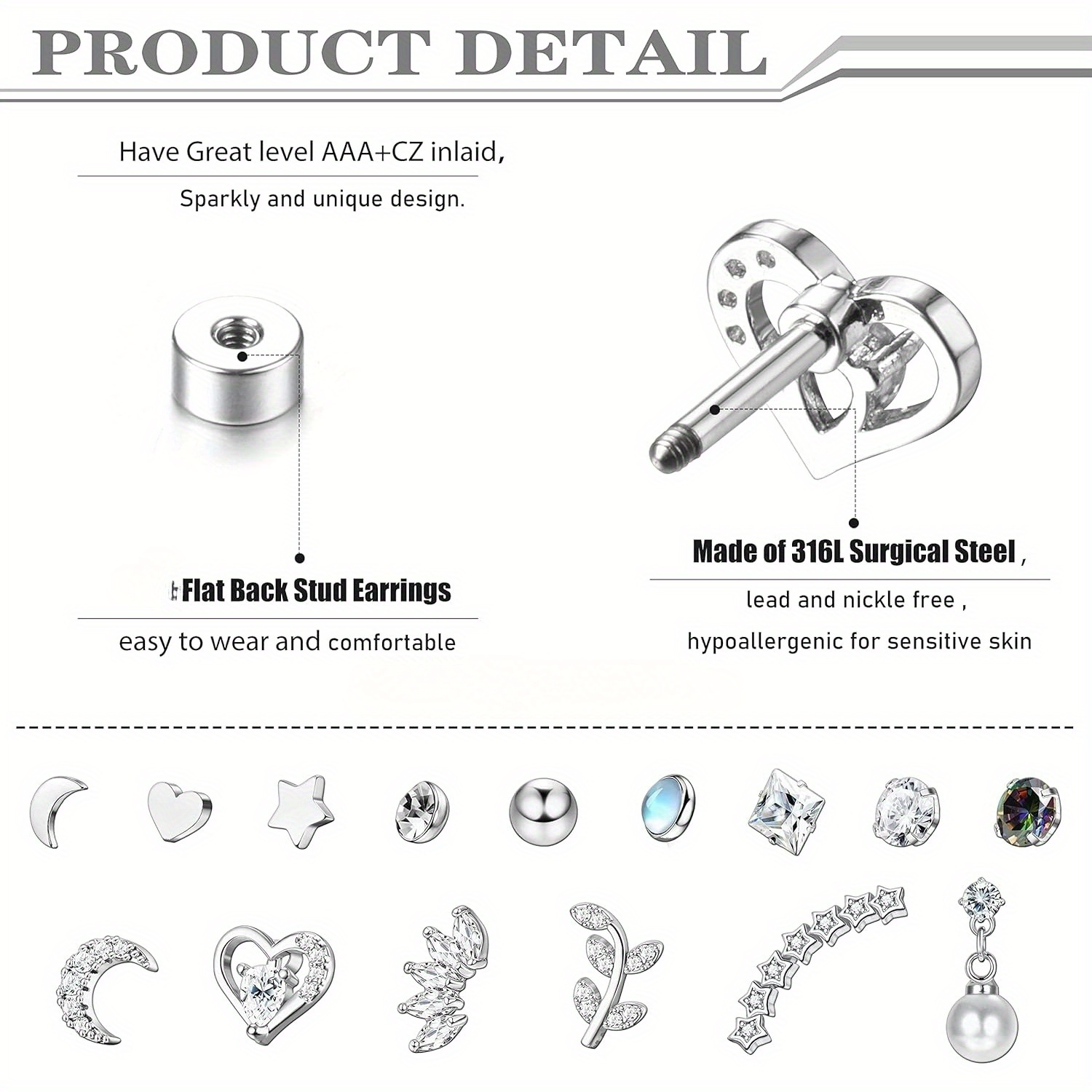 Drperfect Stainless Steel Cart - огляд і ціна Opal Earrings Dangle