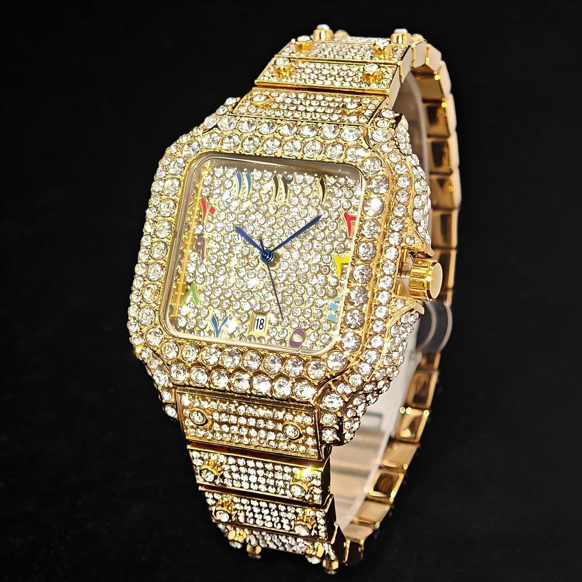 Hot Fashion UNIGUET Full Diamo - огляд і ціна Jewelry And Watches Luxury Brand