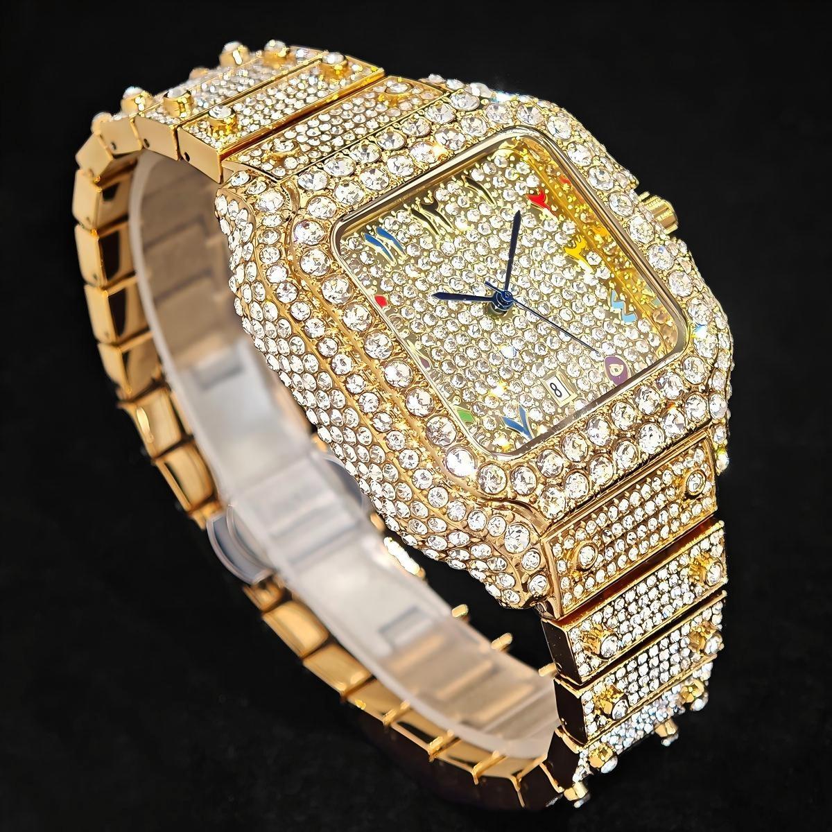 Hot Fashion UNIGUET Full Diamo - огляд і ціна Jewelry And Watches Luxury Brand