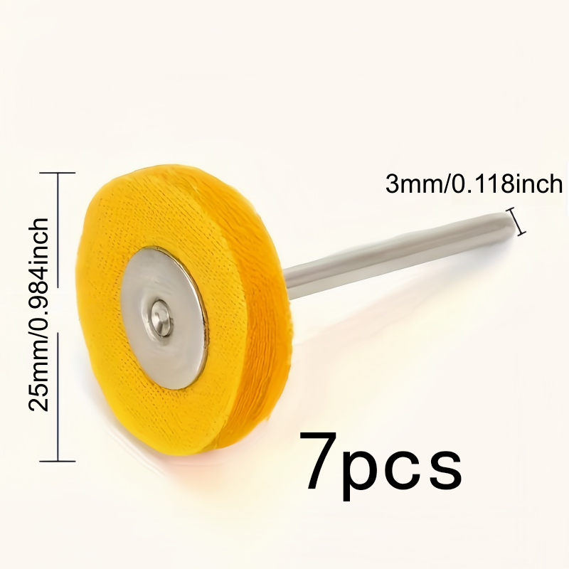 7Pcs 3mm Yellow Polishing Clot - огляд і ціна Jewelry Watches & Accessories