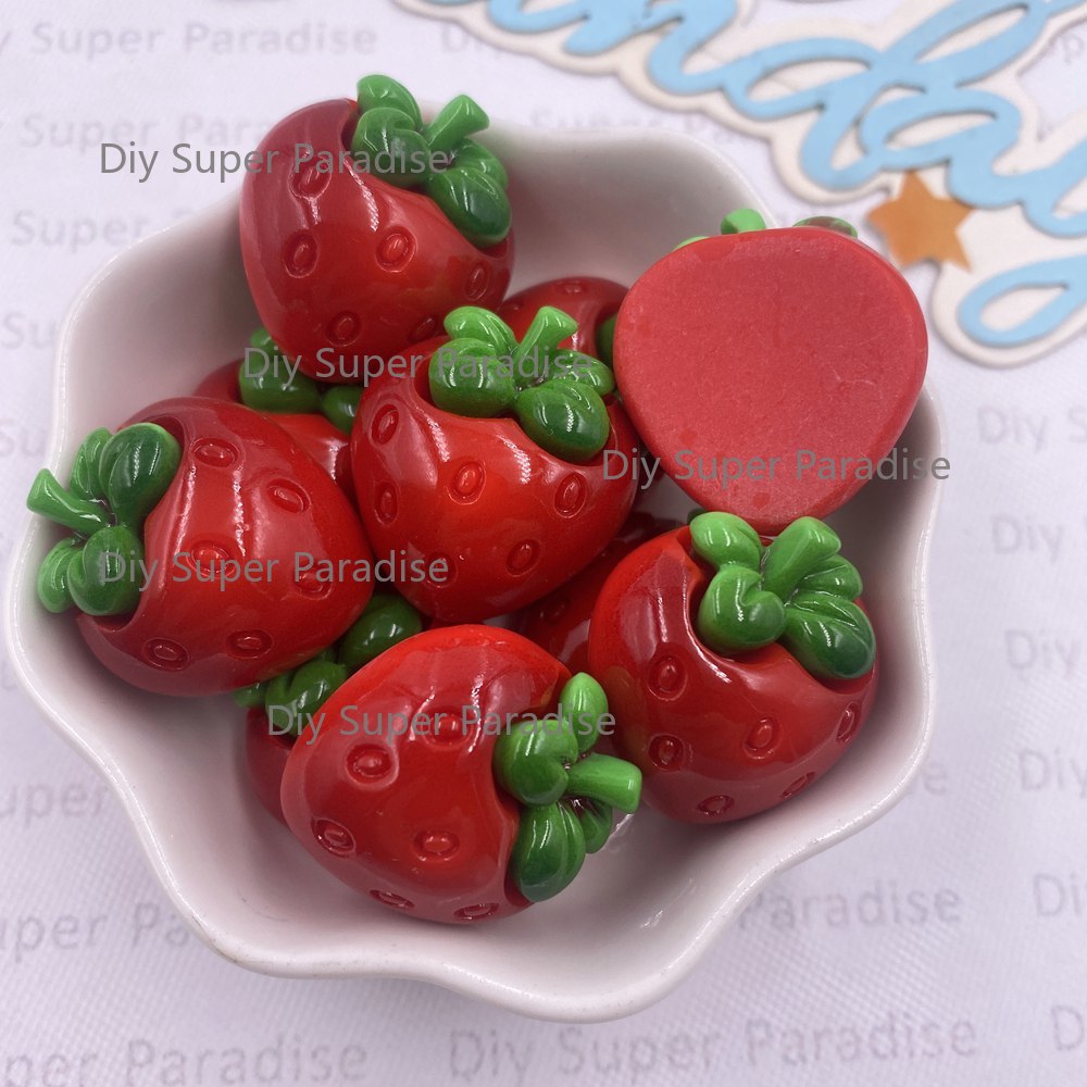 8PCS Resin Kawaii Colorful Red - огляд і ціна Paradise Jewelry & Watches Llc