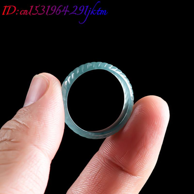Blue Real Burmese Jadeite Ring - огляд і ціна Jewelry & Watches Bench