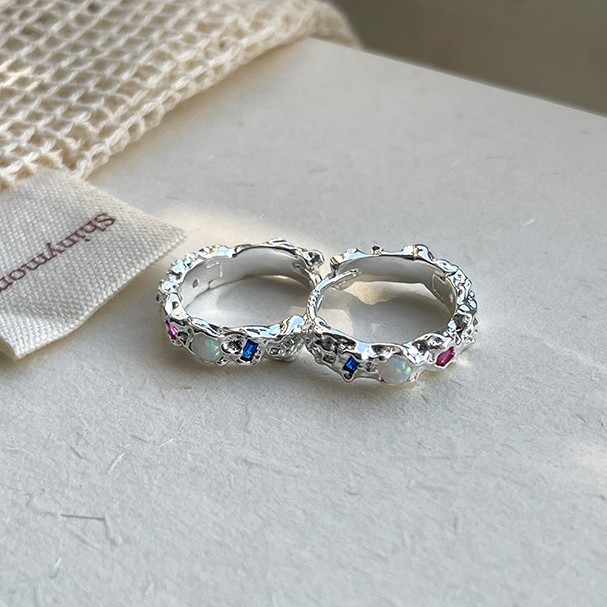 925 Sterling Silver Opal Hoop  - огляд і ціна Opal Earrings Dangle