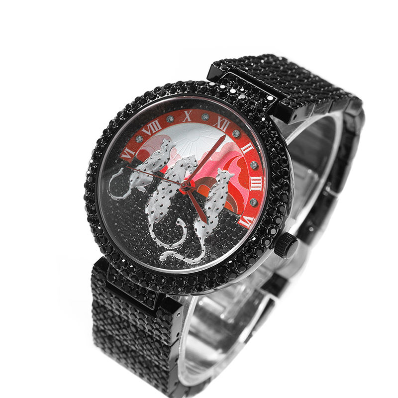 Men's Watches Sun and leopard  - огляд і ціна Jewelry And Watches Luxury Brand