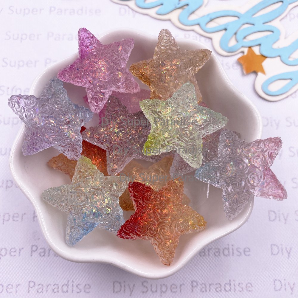 10PCS Resin Clear Candy Color  - огляд і ціна Paradise Jewelry & Watches Llc