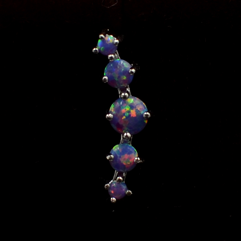 CHUANCI 1 PC Stainless Steel & - огляд і ціна Opal Earrings Dangle