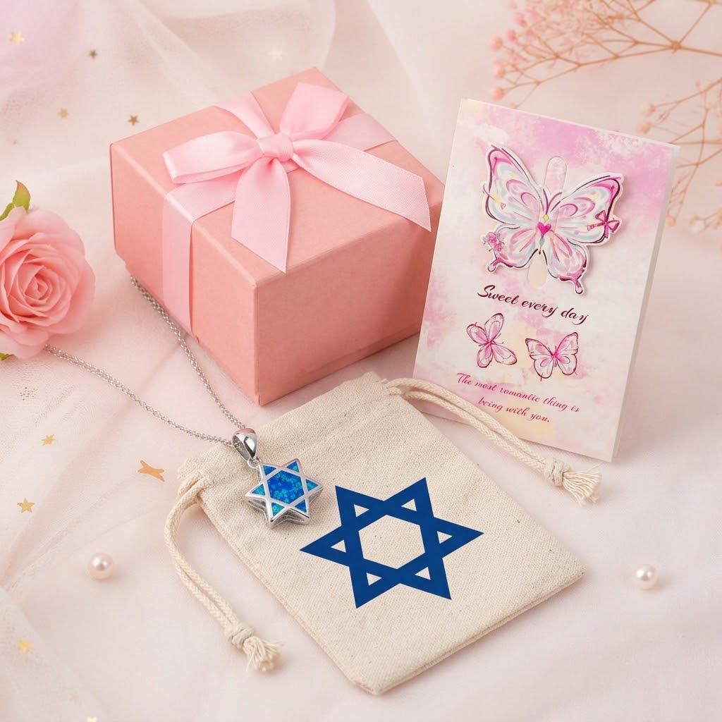 Star of David Opal Pendant Nec - огляд і ціна Jewelry & Watches Bench