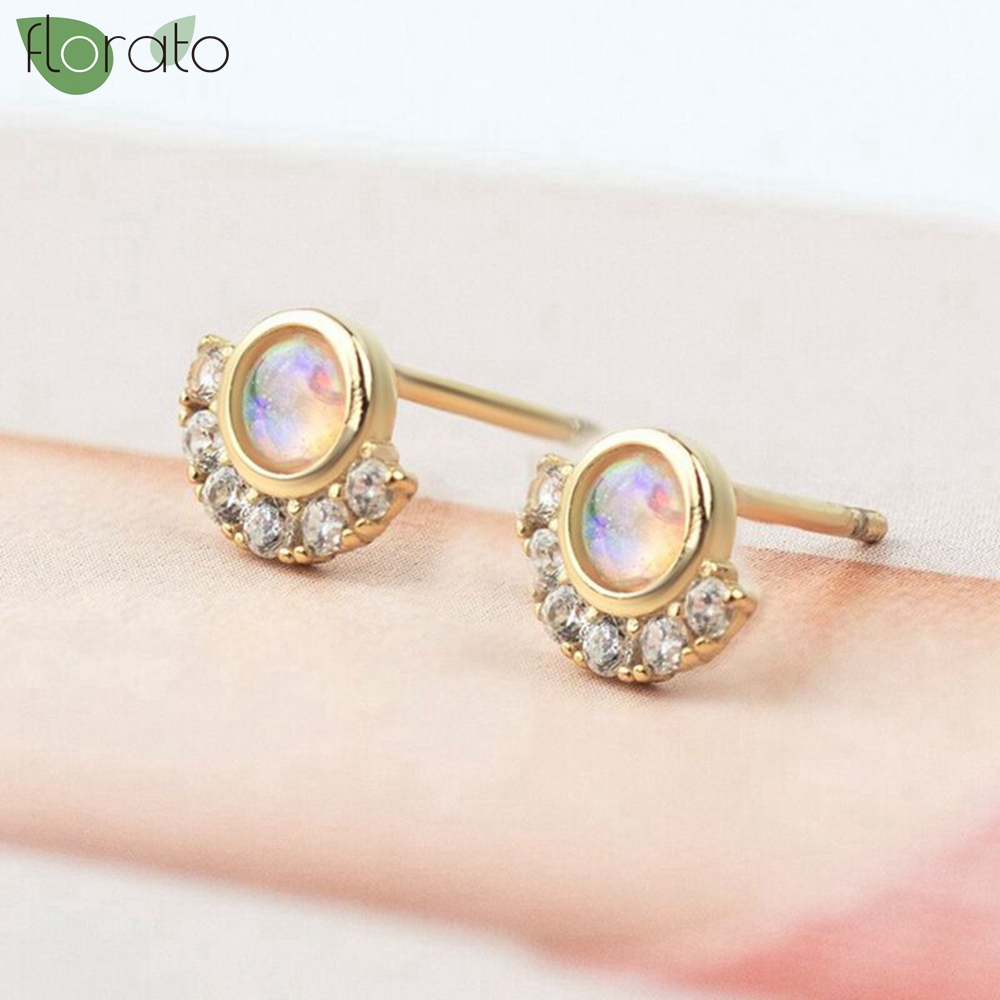 925 Sterling Silver Needle Exq - огляд і ціна Opal Earrings Dangle