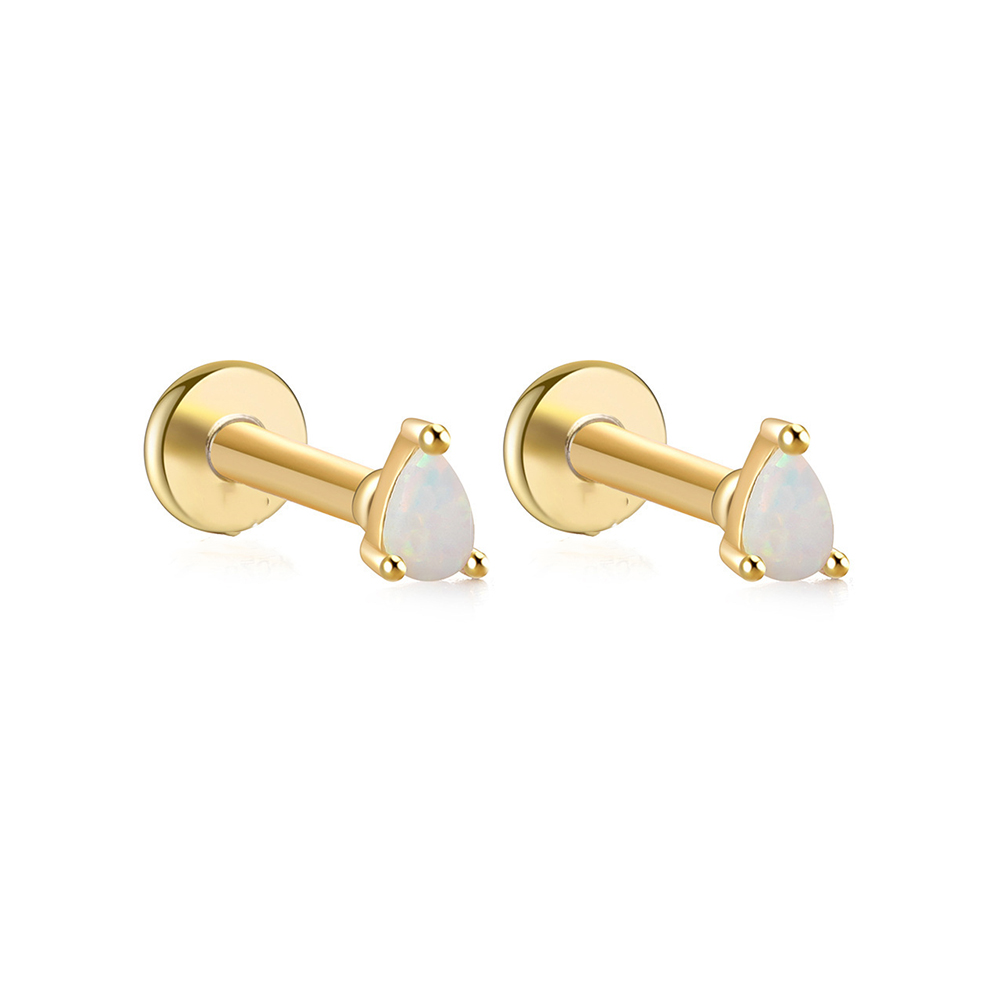 2PCS Stainless Steel Opal Mini - огляд і ціна Opal Earrings Dangle