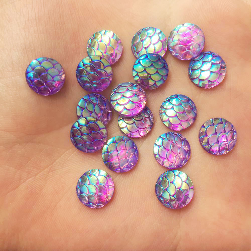 Shiny 100Pcs AB Resin 10mm Rou - огляд і ціна Paradise Jewelry & Watches Llc