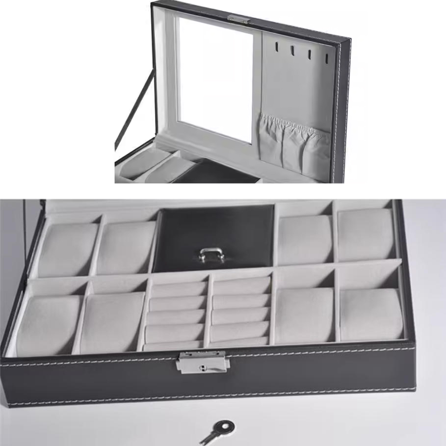 Leather Watch Box Multi-Functi - огляд і ціна Jewelry And Watches Luxury Brand